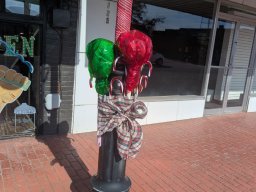 Christmas Light Poles