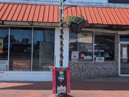 Christmas Light Poles