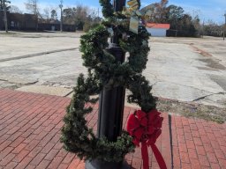 Christmas Light Poles